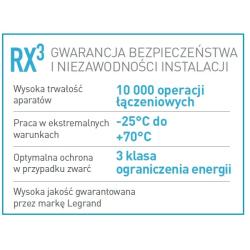 Wyłącznik nadprądowy RX3 B16 3P Legrand Legrand