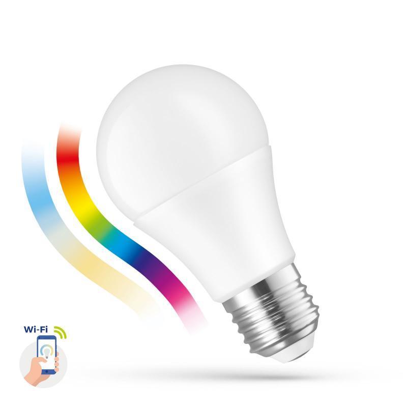 Żarówka LED E27 GLS 13W RGBW 230V CCT Wi-Fi Smart Spectrum