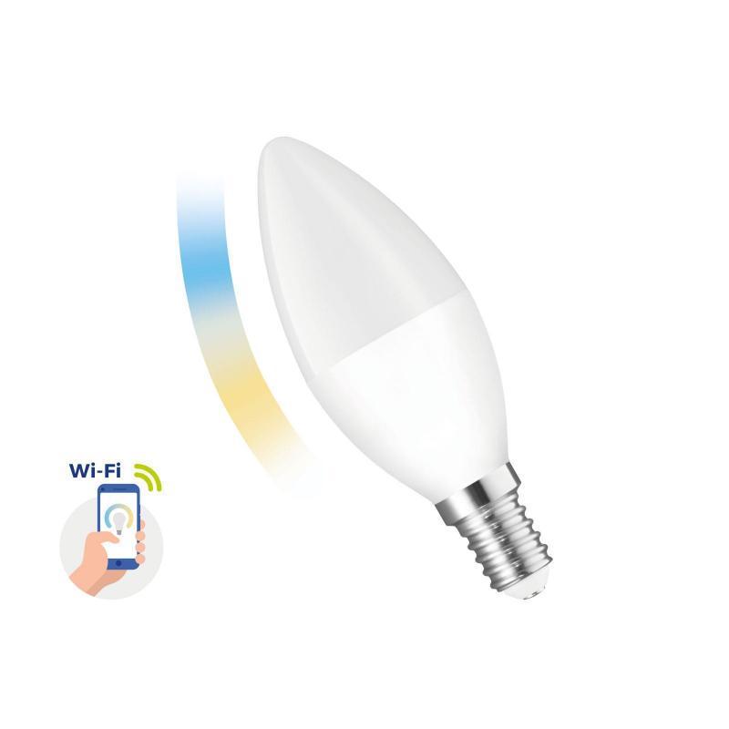 Żarówka LED E14 5W 230V CCT Wi-Fi Smart Spectrum Żarówka LED E14 5W 230V CCT Wi-Fi Smart Spectrum