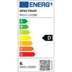 Żarówka świecowa LED COG CLEAR E14 6W NW neutralna Spectrum 