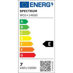 Żarówka LED GLS COG CLEAR E27 230V 7W NW neutralna Spectrum Spectrum