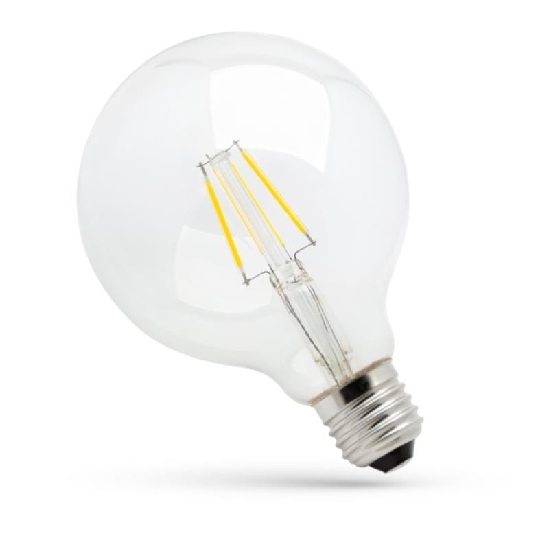 Żarówka LED GLOB COG CLEAR E27 230V 8W NW neutralna Spectrum Żarówka LED GLOB COG CLEAR E27 230V 8W NW neutralna Spectrum