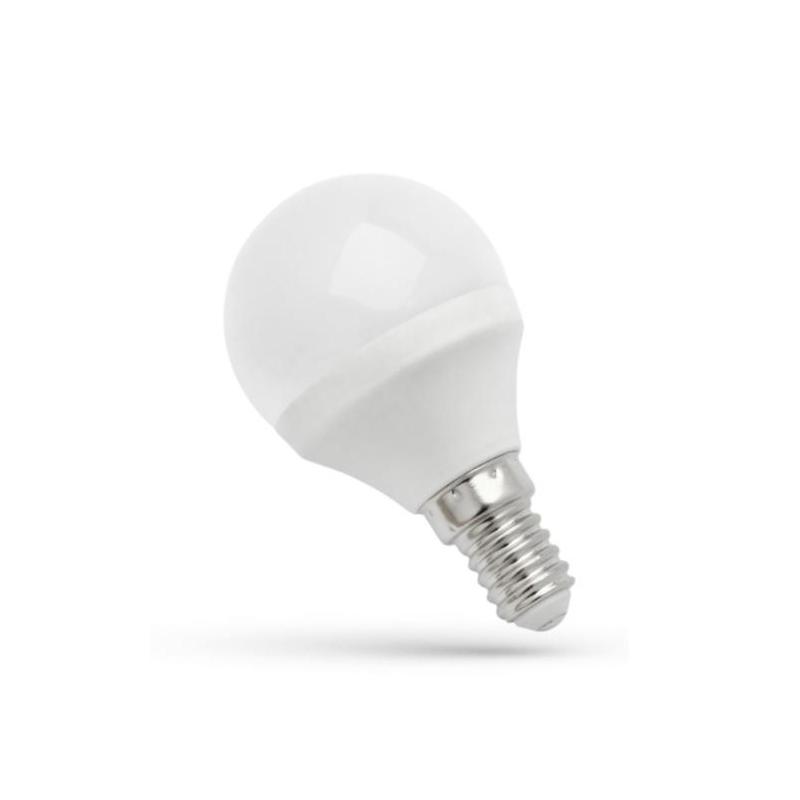 Żarówka LED kulka E14 6W WW ciepła Spectrum
