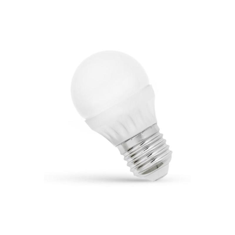 Żarówka LED kulka E27 6W CW zimna Spectrum