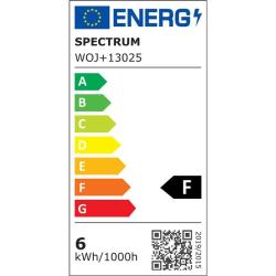 Żarówka LED kulka E27 6W CW zimna Spectrum Spectrum