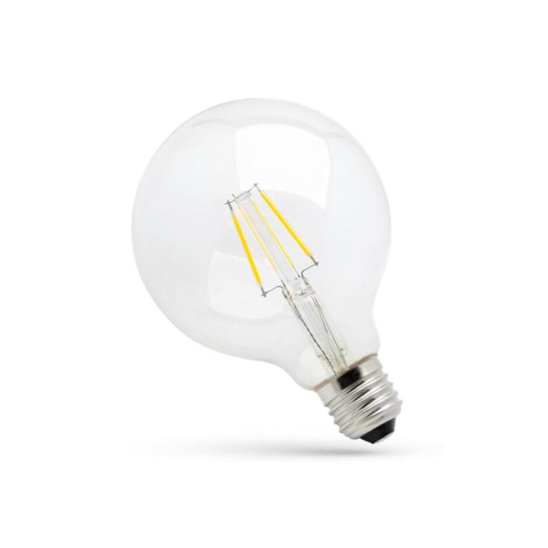 Żarówka LED COG GLOBE E27 8W WW ciepła Spectrum