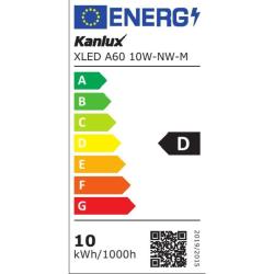 Żarówka LED XLED E27 A60 10W NW M neutralna Kanlux Kanlux