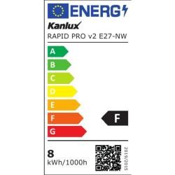 Żarówka LED RAPID PRO v2 E27 8W NW neutralna Kanlux Kanlux