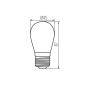 Żarówka LED ST45 LED 0,5W E27 WW ciepła Kanlux
