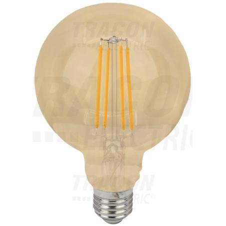 Żarówka LED COG E27 7W ciepła mały glob przeźroczysty Tracon