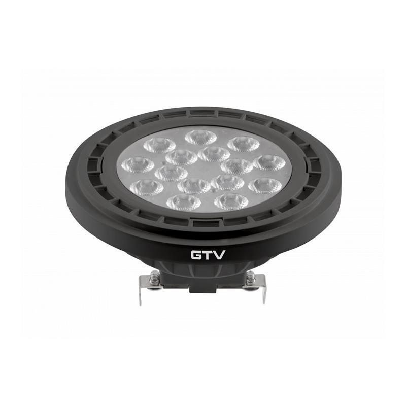 Żarówka LED A-G AR111 G53 12,5W WW 40st czarna GTV