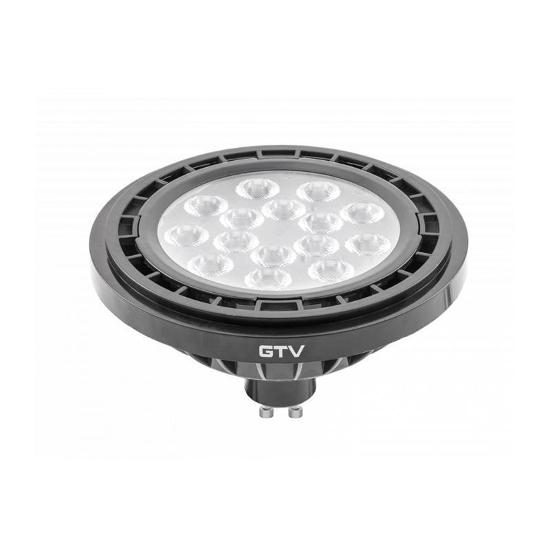 Żarówka LED A-G ES111 GU10 12,5W NW 40st czarna GTV