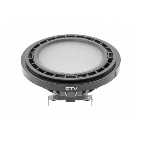 Żarówka LED A-G AR111 G53 12,5W WW 120st czarna GTV