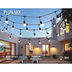 Girlanda ogrodowa LED Party M 10xE27 5,6m 6W Goldlux 308207 Goldlux