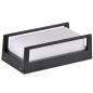 Kinkiet ogrodowy KOBE E27 czarny