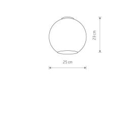 Klosz CAMELEON MONACO 10204 dymiony Nowodvorski