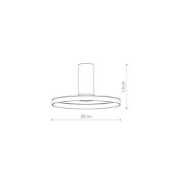 Klosz CAMELEON HERMANOS B 8035 czarny Nowodvorski