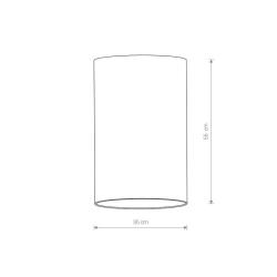 Klosz CAMELEON BARREL L 8418 czarno-złoty Nowodvorski