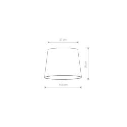Klosz CAMELEON CONE L 8495 czarny Nowodvorski