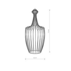 Klosz CAMELEON LUKSOR L 8593 złoty Nowodvorski