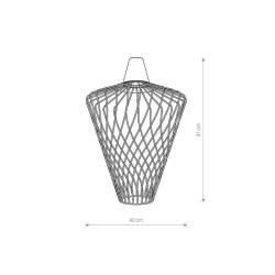 Klosz CAMELEON WAVE L 8602 czarny Nowodvorski