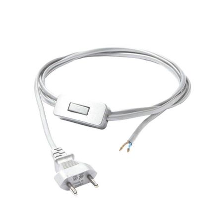 Przewód z przełącznikiem CAMELEON CABLE SWITCH 8612 biały