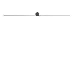 Lampa ścienna SPIN LED M 10370 Nowodvorski