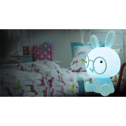 Lampka nocna - Królik LED niebieska 307705 Goldlux