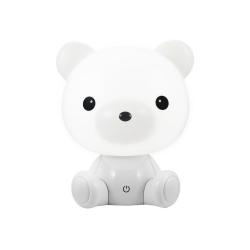 Lampka nocna - Miś biała LED 308221 Goldlux