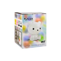 Lampka nocna - Miś biała LED 308221 Goldlux