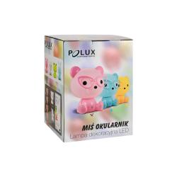 Lampka nocna - Miś różowa LED 308245 Goldlux