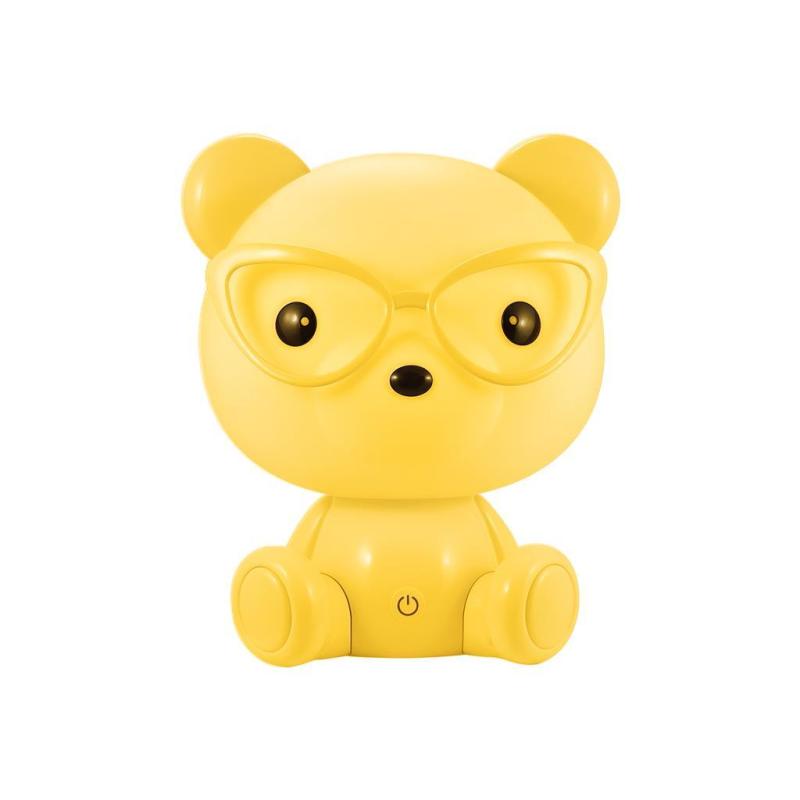 Lampka nocna - Miś żółta LED 308269