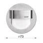 Oprawa schodowa LED Rueda szlif Inox 10V IP20 3000K SKOFF
