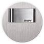 Oprawa schodowa LED Rueda mini Short szlif Inox 10V IP66 3000K SKOFF