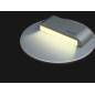 Oprawa schodowa LED Rueda mini Short szlif Inox 10V IP66 3000K SKOFF
