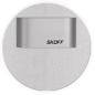 Oprawa schodowa LED Rueda mini Short aluminium 10V IP66 6500K SKOFF