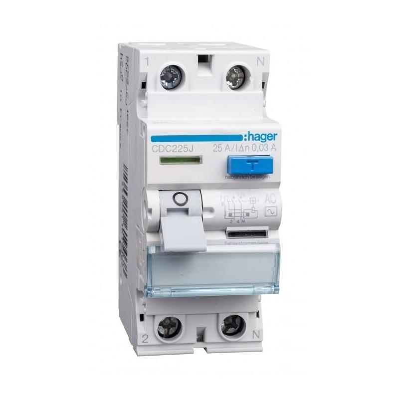 Wyłącznik różnicowoprądowy CDC240J 40A 30mA AC 2P Hager