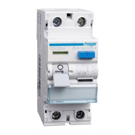 Wyłącznik różnicowoprądowy CDC240J 40A 30mA AC 2P Hager