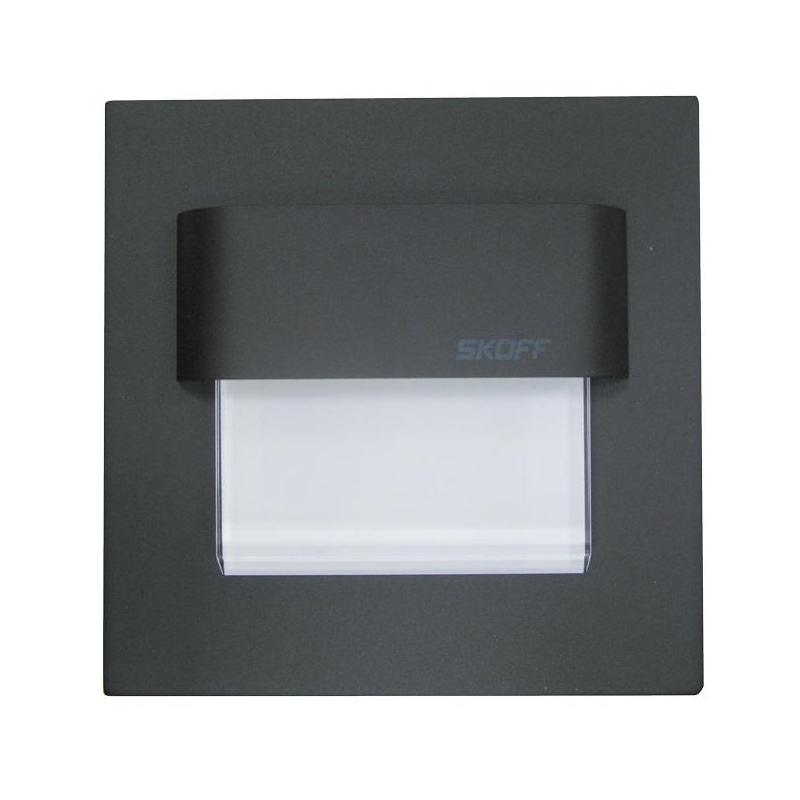 Oprawa schodowa LED Tango czarny mat 10V IP20 6500K SKOFF