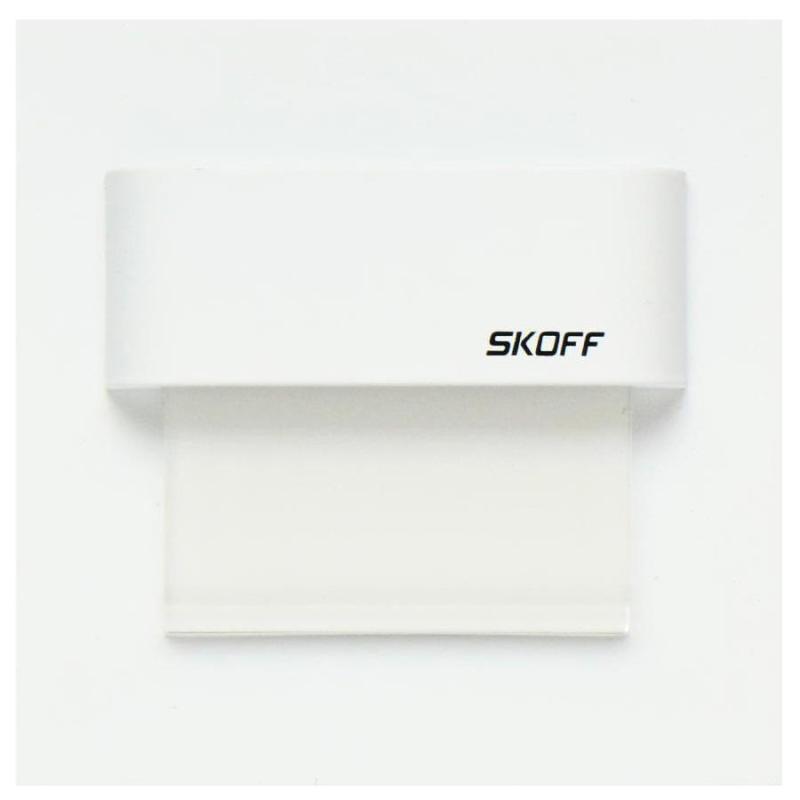 Oprawa schodowa LED Tango biały mat 10V IP20 4000K SKOFF