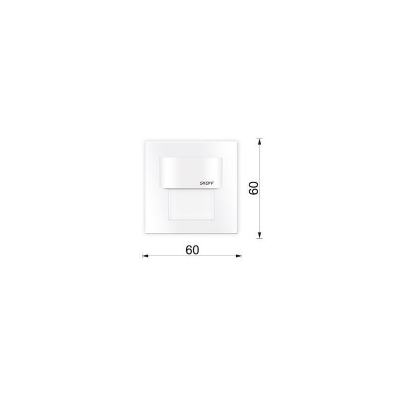 Oprawa schodowa LED Tango mini biały mat 10V IP20 4000K SKOFF