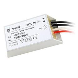 Zasilacz elektroniczny LED 10V 16W ZOL-16 SKOFF