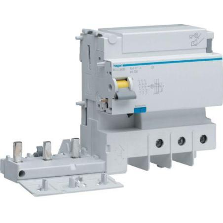 Blok różnicowoprądowy do MCB serii HM 2P+N 125A 30mA AC BDC380E