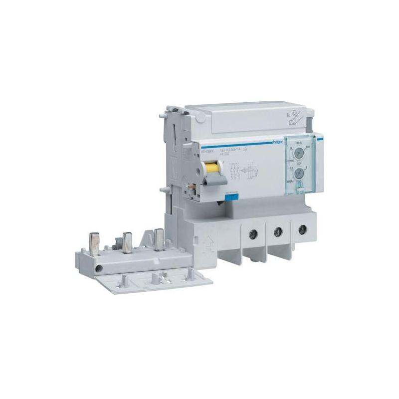 Blok różnicowoprądowy krótkozwłoczny do MCB HM 2P+N 125A 0,3-1A A-HI BTH380E