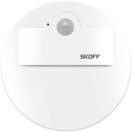 Oprawa schodowa LED Rueda Short PIR 120 biały mat 10V IP20 3000K SKOFF