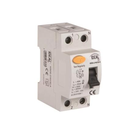 Wyłącznik różnicowoprądowy KRD6 2P 40A A 30mA Kanlux Ideal