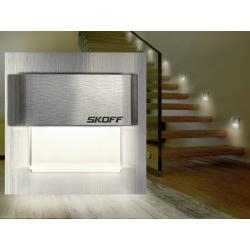 Oprawa schodowa LED Tango szlif Inox 10V IP66 3000K SKOFF SKOFF