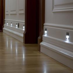 Oprawa schodowa LED Tango biały mat 10V IP66 6500K SKOFF SKOFF