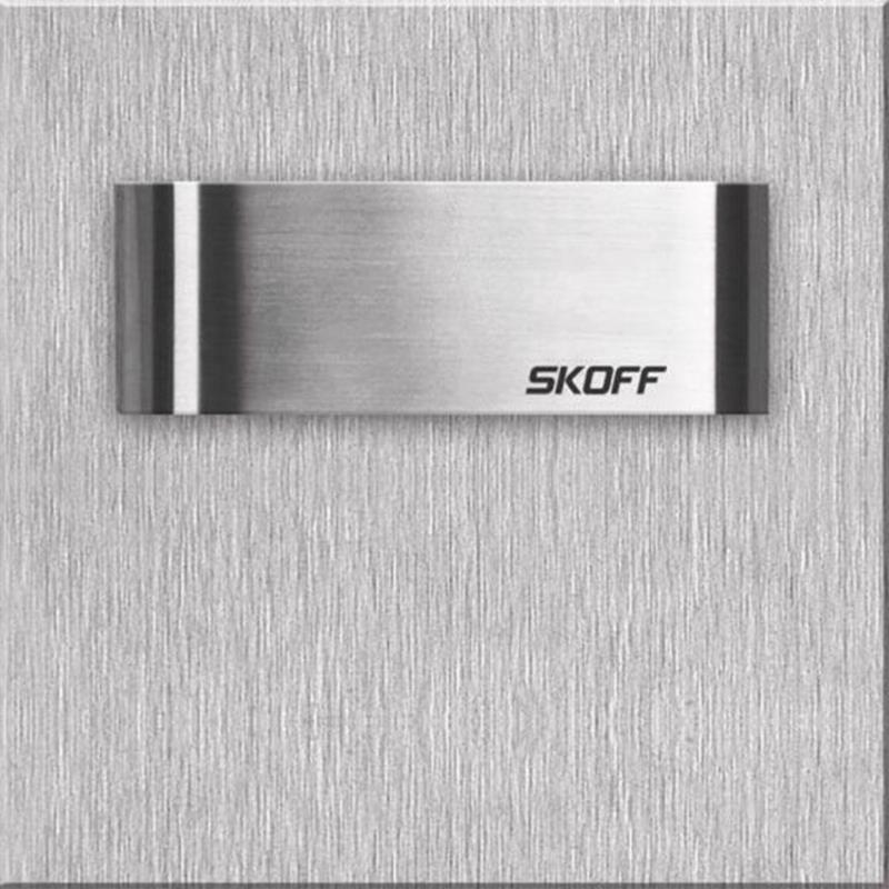 Oprawa schodowa LED Tango Short szlif Inox 230V IP20 4000K SKOFF