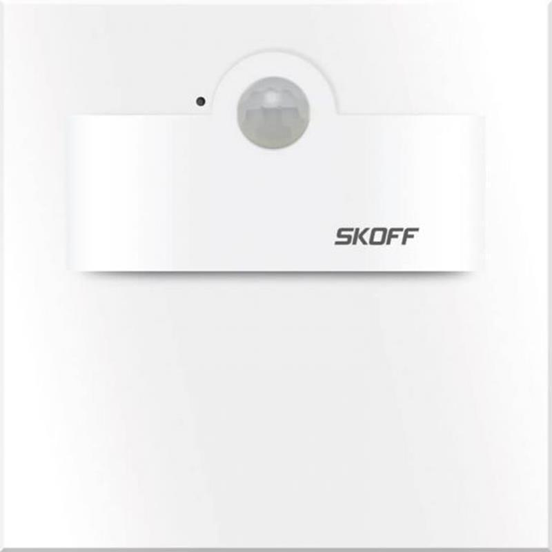 Oprawa schodowa LED Tango Short PIR 120 biały mat 230V IP20 3000K SKOFF